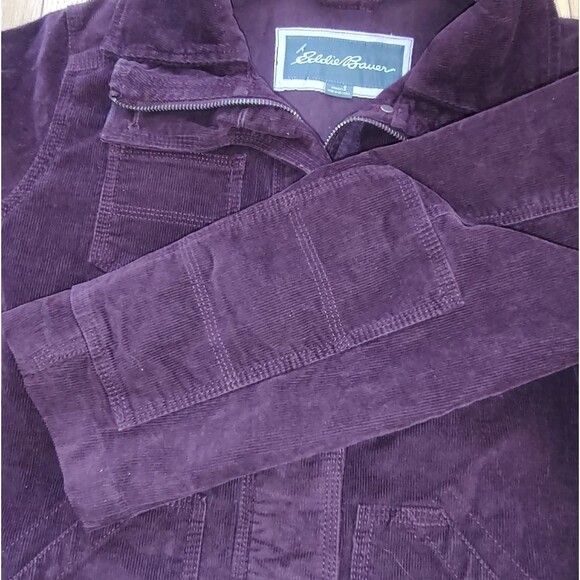 Eddie Bauer corduroy jacket EUC S - Picture 6 of 8